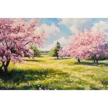 Spring Oil canvas